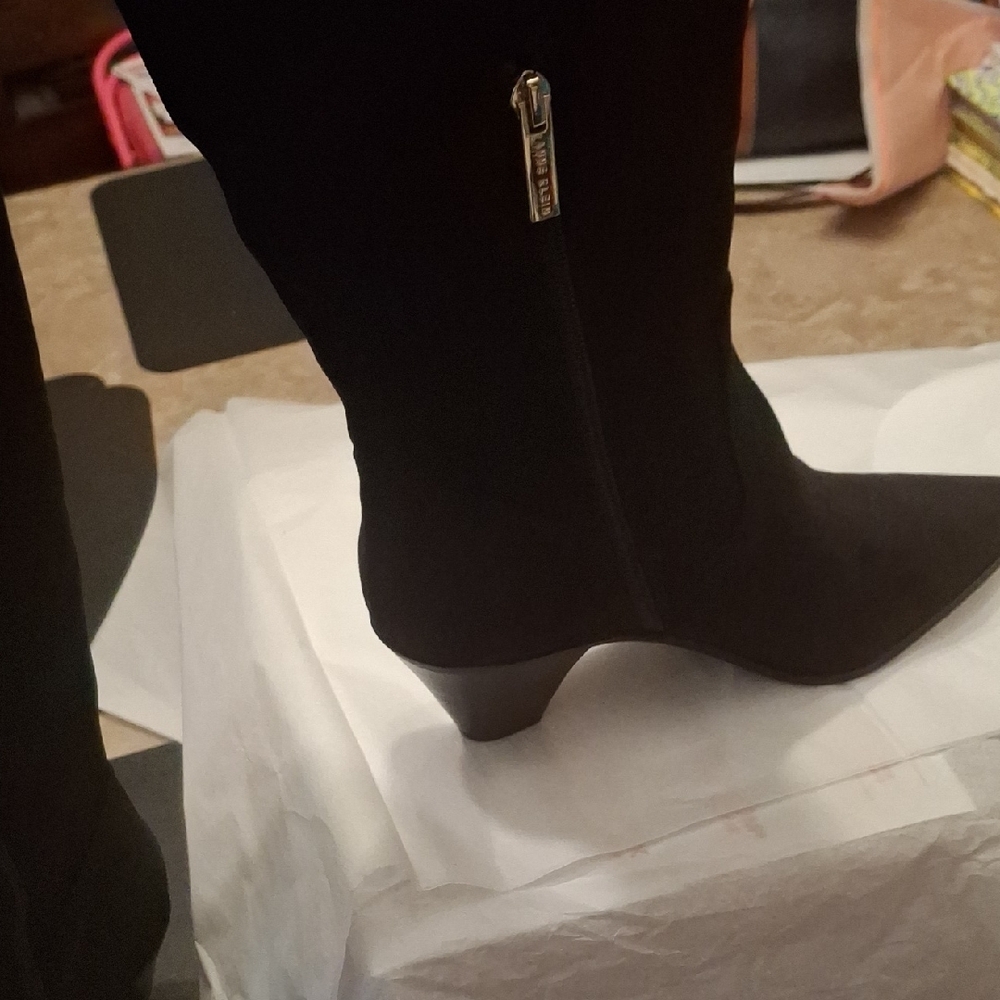 Anne Klein Iflex Elegant Black Women's Boots